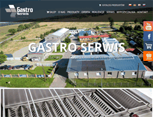 Tablet Screenshot of gastro-serwis.eu